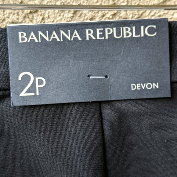 Banana Republic Devon High Rise Ankle Black Pants - Picture 8 of 16